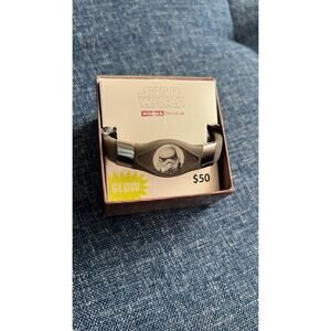 Star Wars Stormtrooper Rebels Kids Silicon Glow in Dark Bracelet